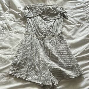 Aerie strapless romper
